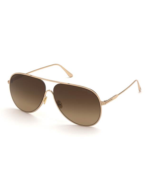 Alec Metal Aviator Sunglasses